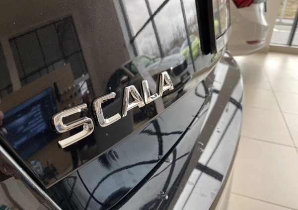 Skoda Scala cena 110600 przebieg: 1, rok produkcji 2024 z Zagórów małe 254